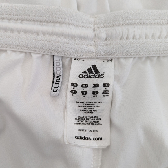 ADIDAS Clima Cool white and blue activewear shorts for men size XL - Picture 5 of 6